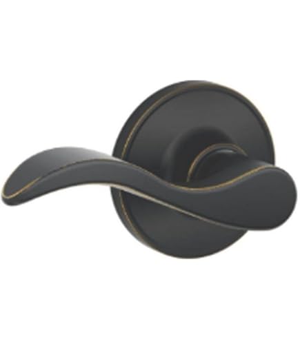 Dexter by Schlage J40SEV716 Seville Bed and Bath Lever, Aged